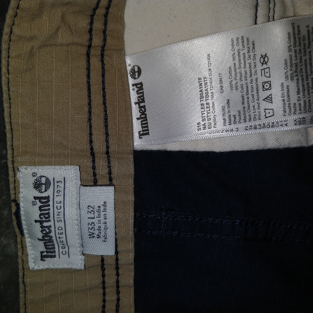 Men's timberland cargo work pants